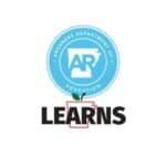 Arkansas Department of Education LEARNS Education Freedom Account logo with state seal and apple design
